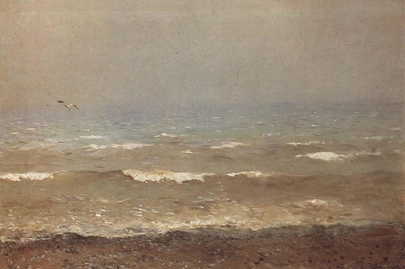Levitan, Isaak Bank of the means sea oil painting picture